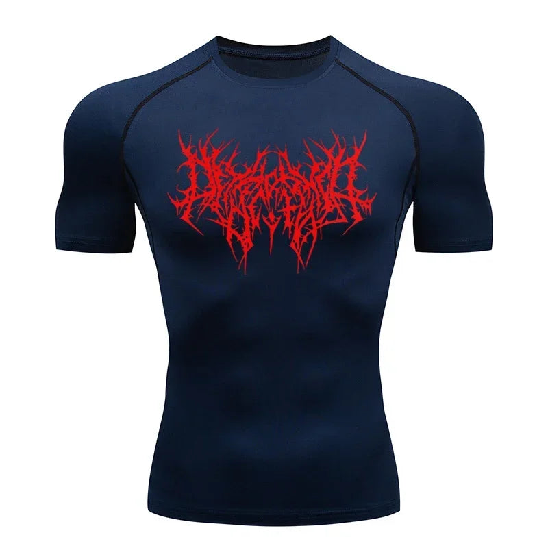 Men's Graphic Compression Tee