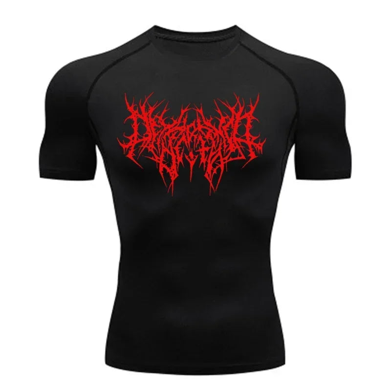 Men's Graphic Compression Tee