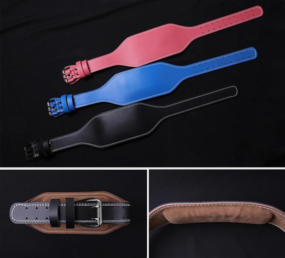 Leather Weightlifting Belt