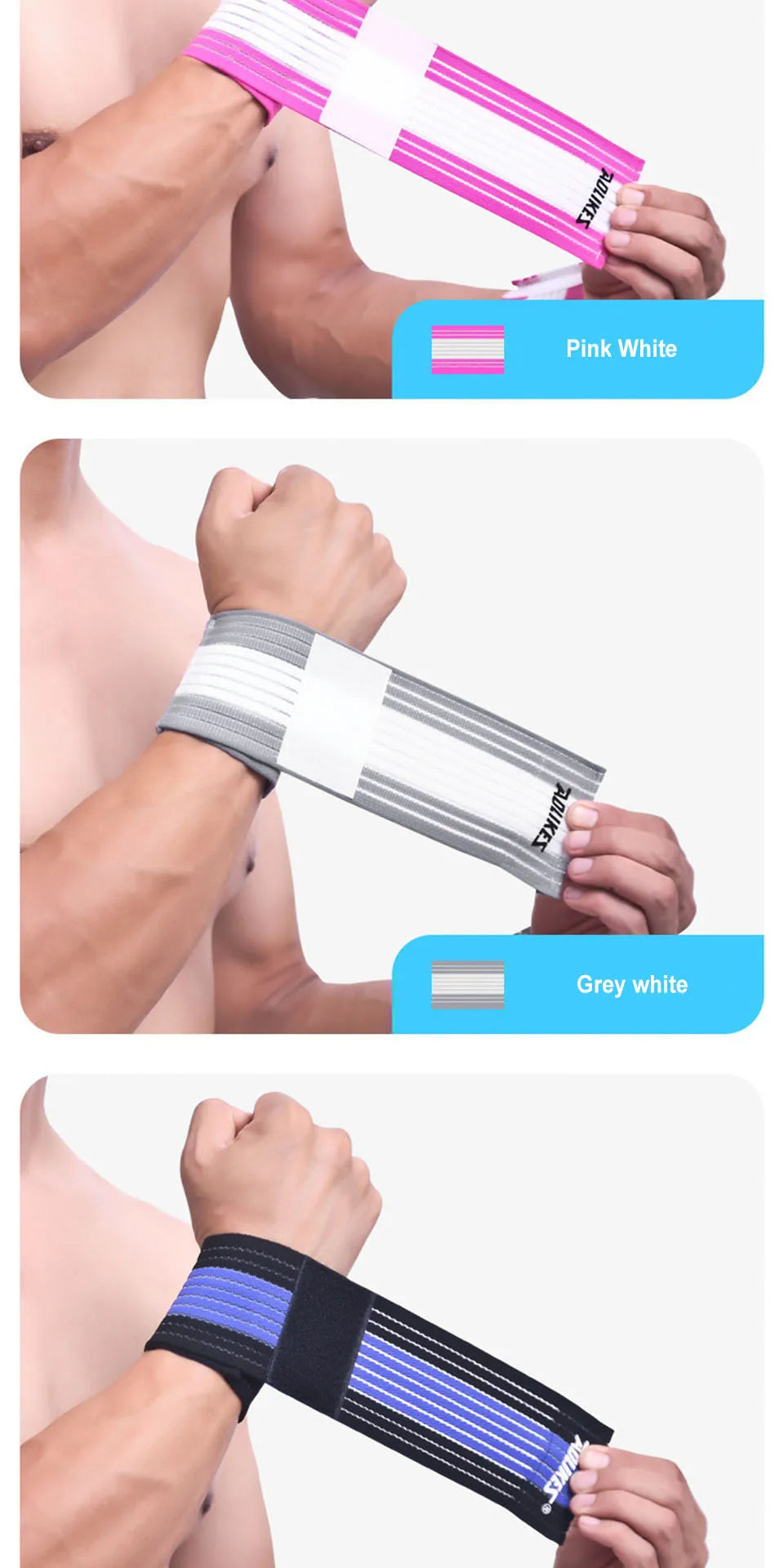 Elastic Knee Wraps