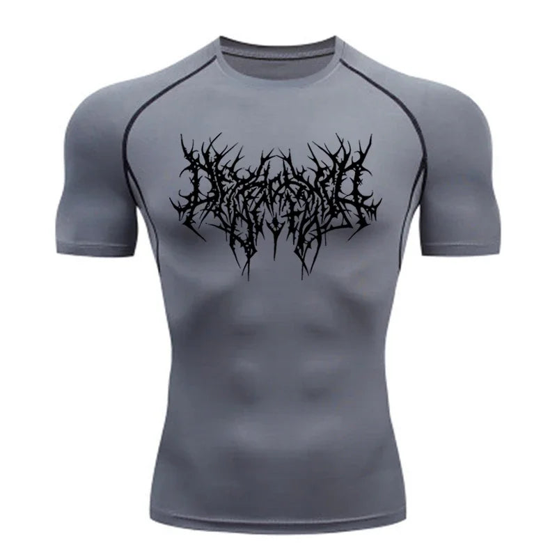 Men's Graphic Compression Tee