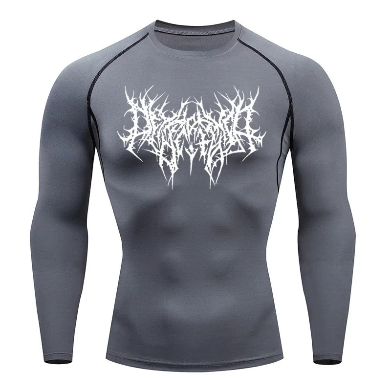 Men's Graphic Compression Tee