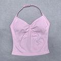 New Seamless Yoga Set Women Gym Clothing Scrunch Bum Legging Padded Tank Top Workout Outfits Fitness Sportswear Suits