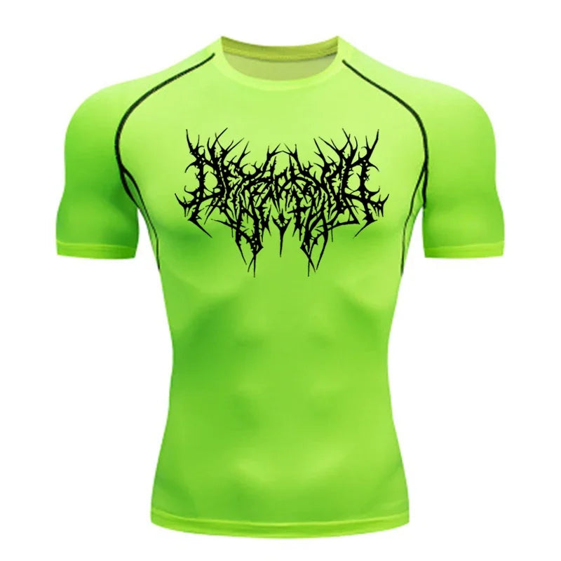 Men's Graphic Compression Tee