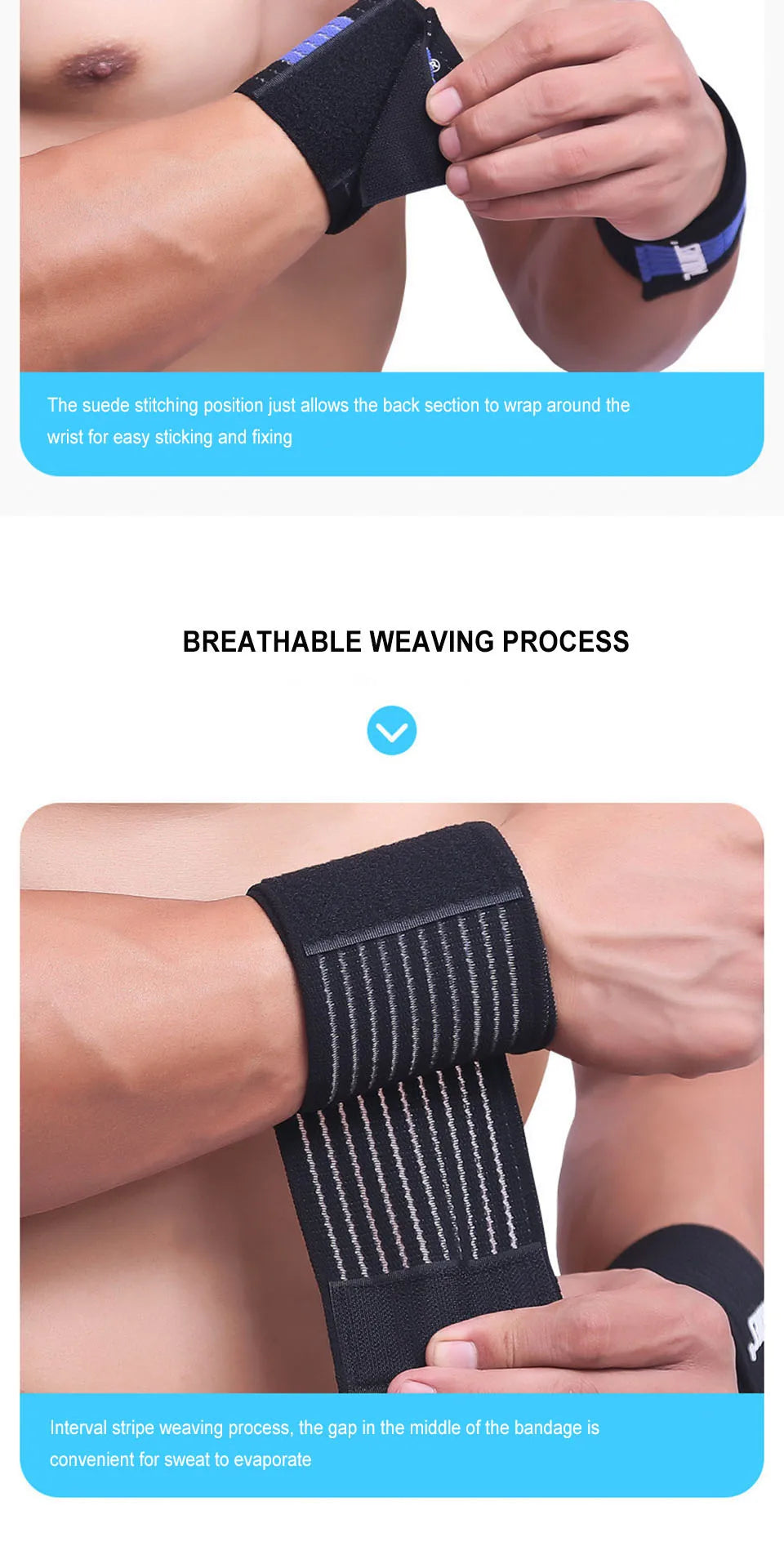 Elastic Knee Wraps