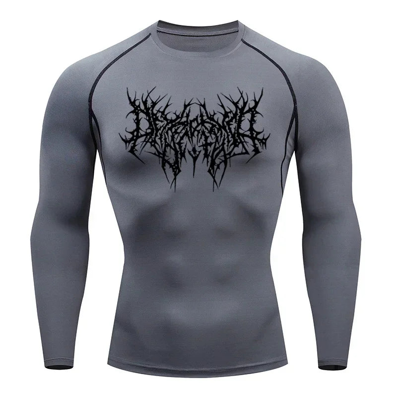 Men's Graphic Compression Tee