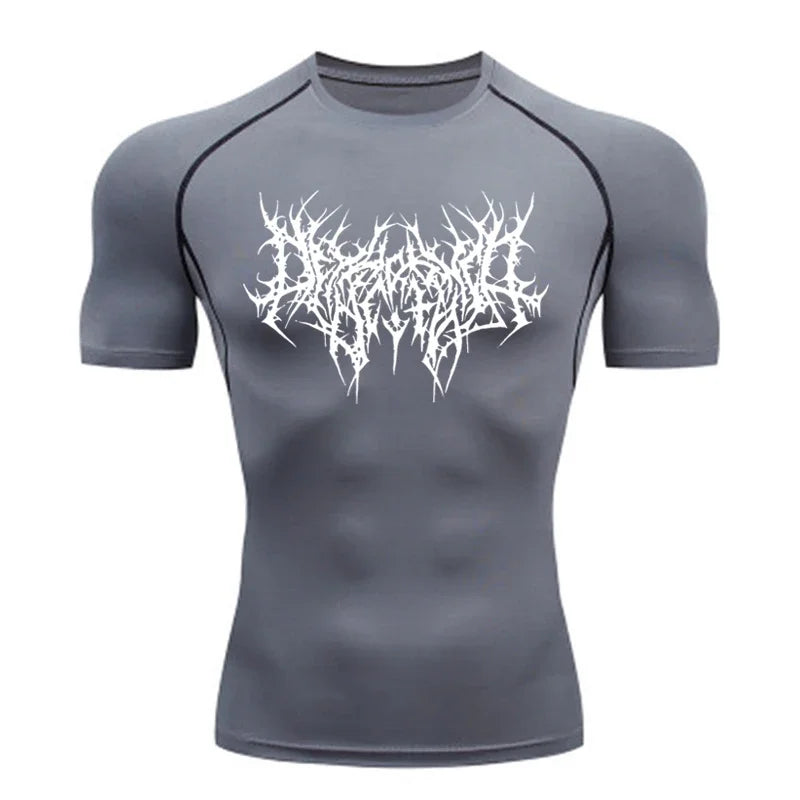 Men's Graphic Compression Tee