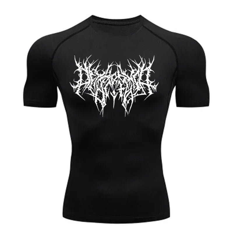 Men's Graphic Compression Tee