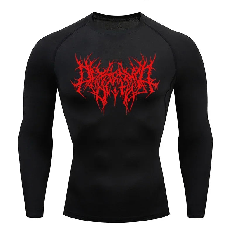 Men's Graphic Compression Tee