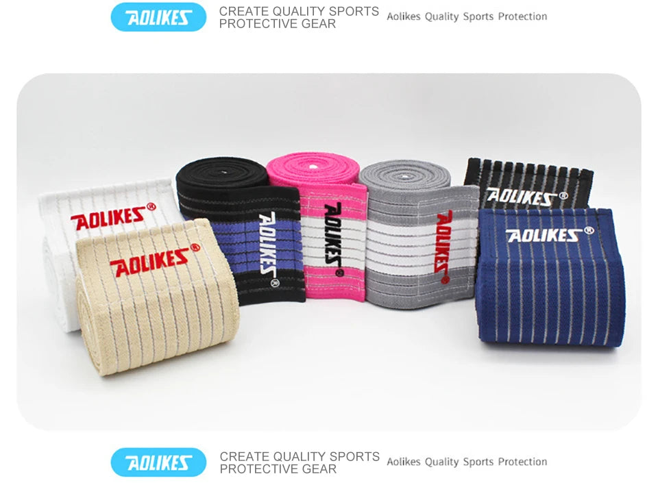 Elastic Knee Wraps