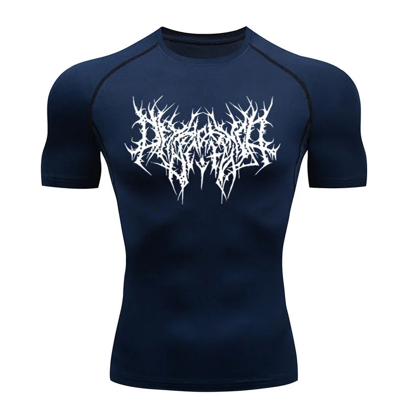 Men's Graphic Compression Tee