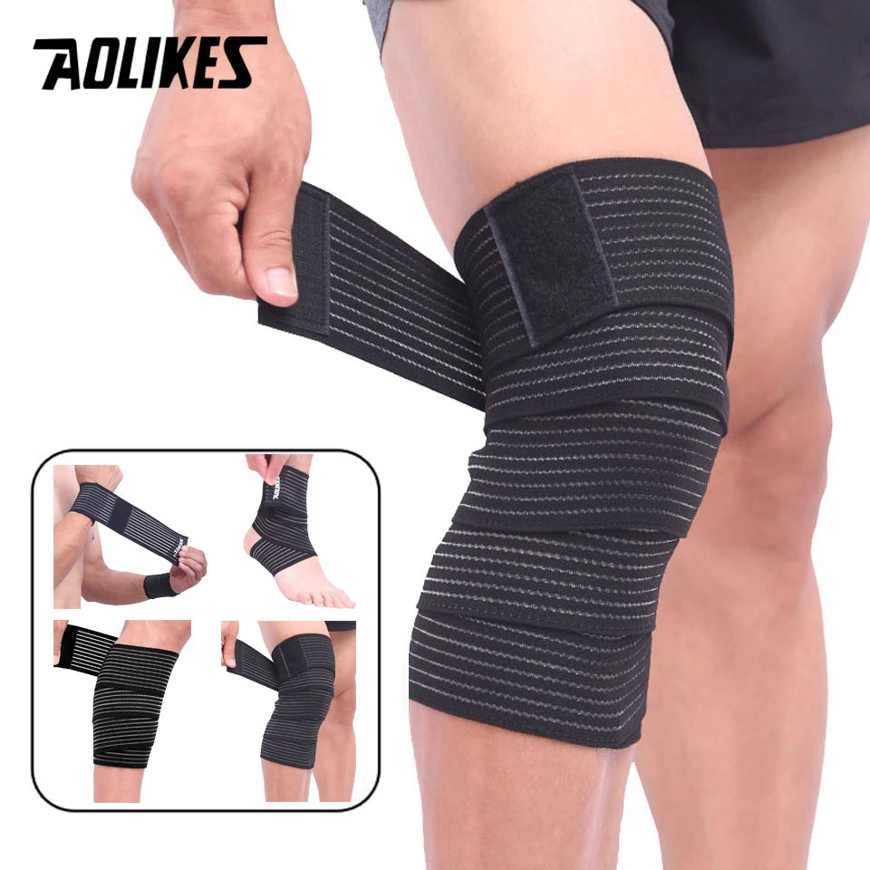 Elastic Knee Wraps