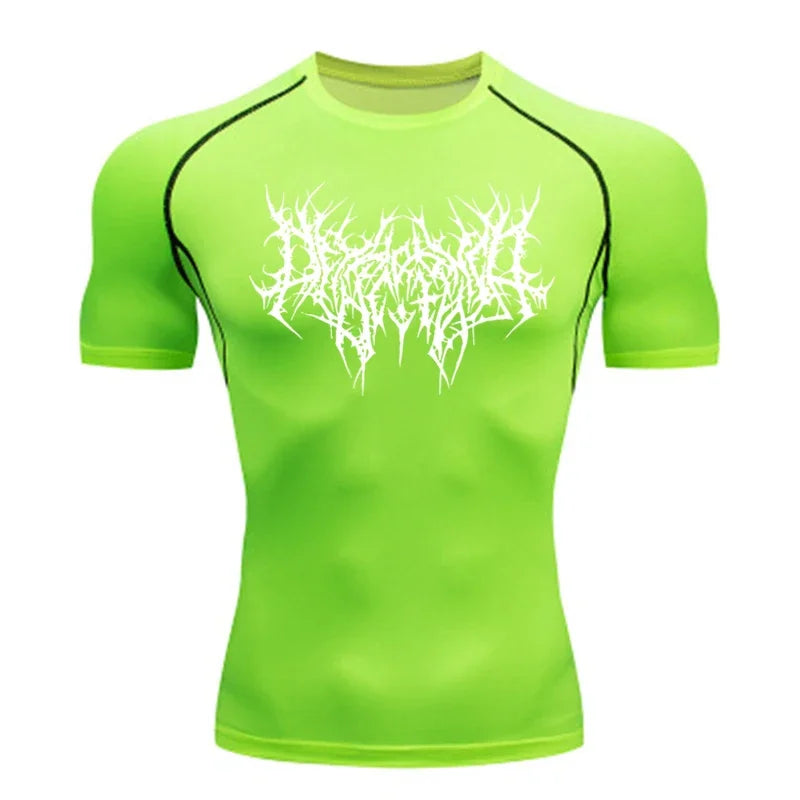 Men's Graphic Compression Tee